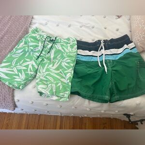 Men’s Green Swim Truns